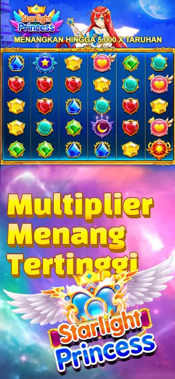 Starlight Princess Slot Demo スクリーンショット 2