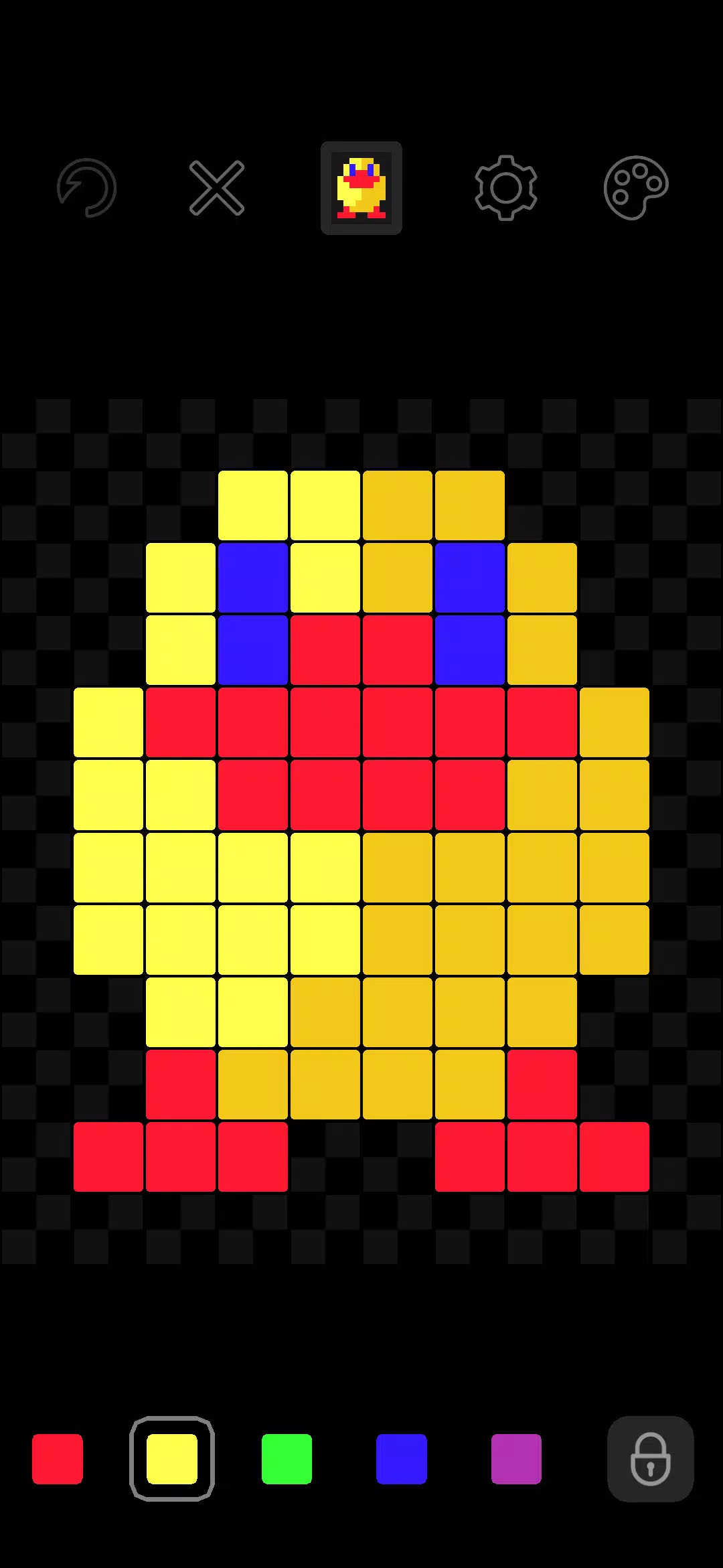 Easy pixel art maker editor Captura de pantalla 0
