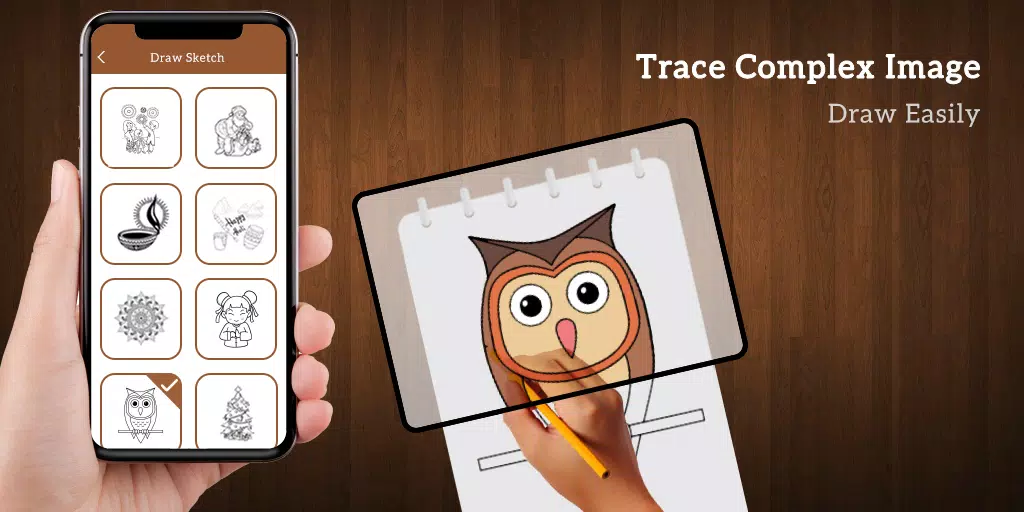 Draw Sketch - Copy Trace Draw Ảnh chụp màn hình 1