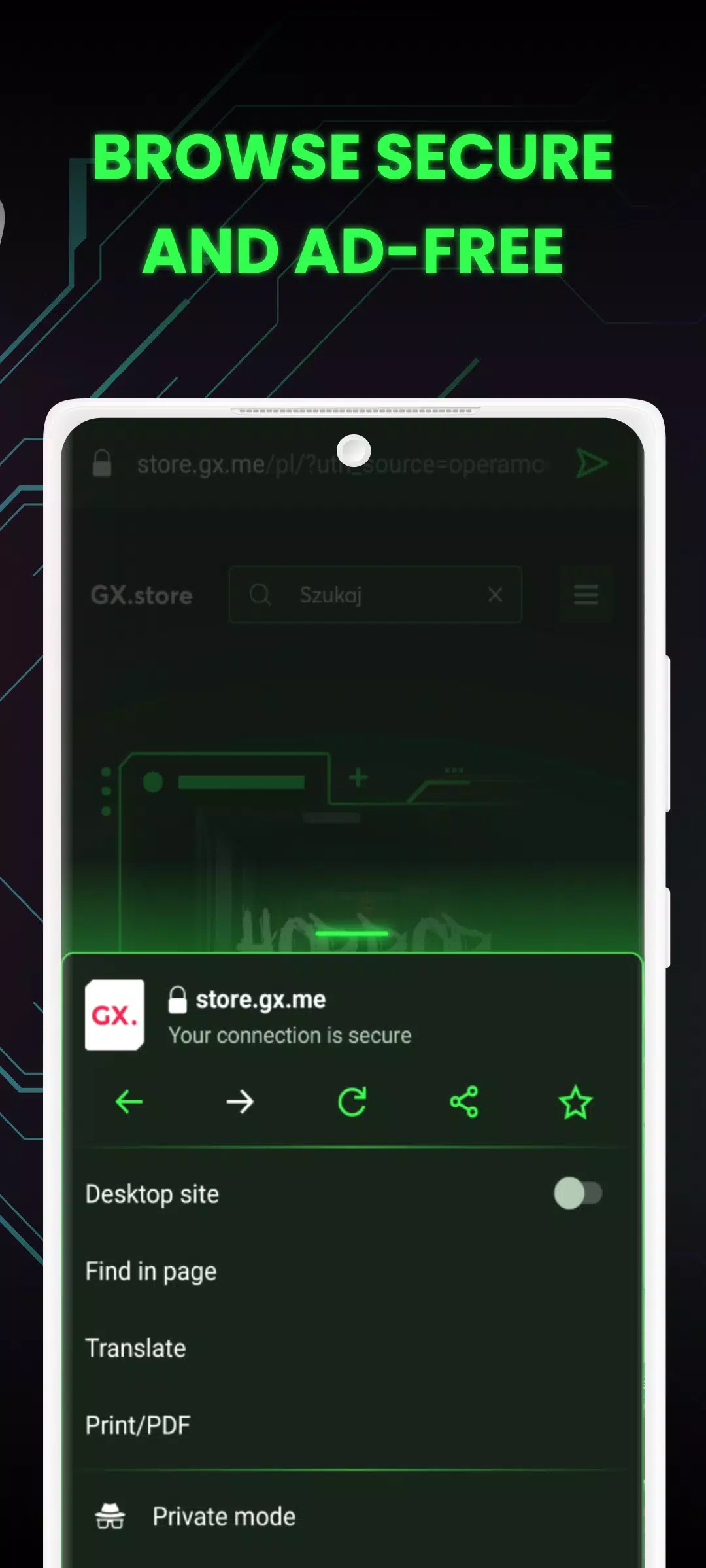 Opera GX: Gaming Browser应用截图第2张