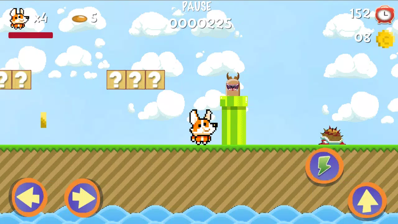 Super Dog Run Jungle Adventure Schermafbeelding 2