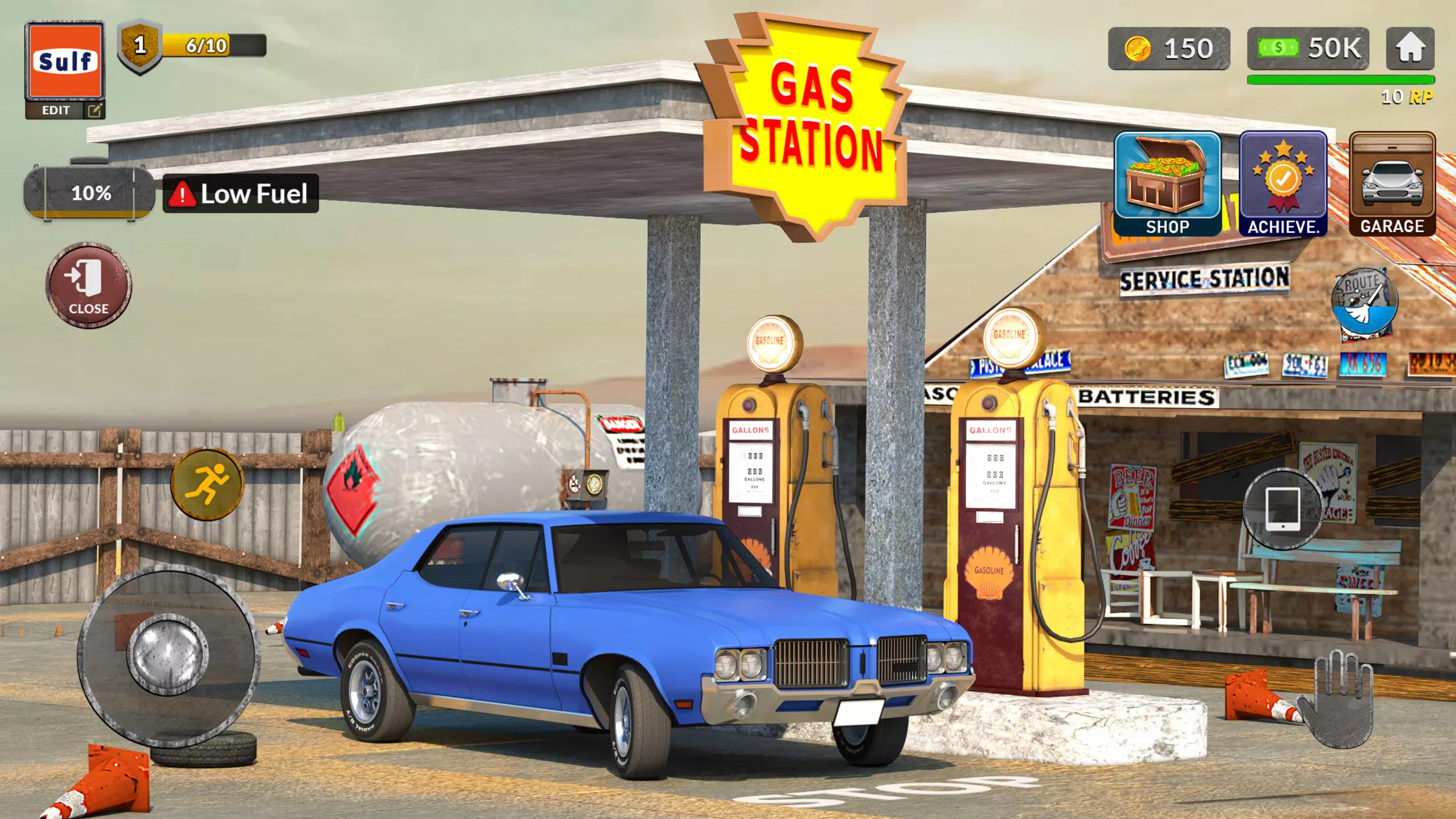 Gas Filling Junkyard Simulator ภาพหน้าจอ 0