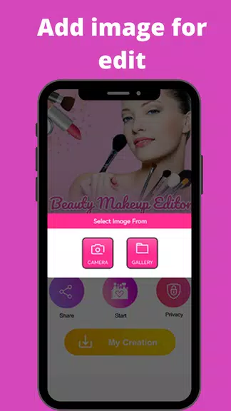 Beauty makeup Photo Editor Скриншот 0