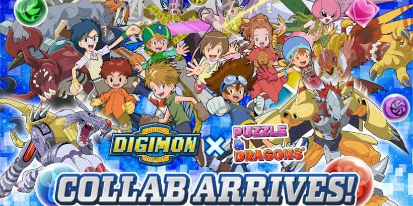 Puzzle & Dragons, Digimon Adventure'dan özel zindanlar getiren yeni içerik sunuyor