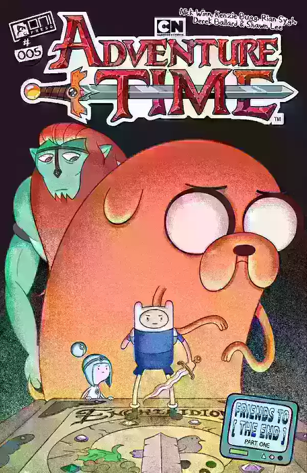 Alternate cover for Adventure Time #5