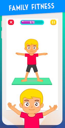 Exercise for Kids at home ภาพหน้าจอ 3