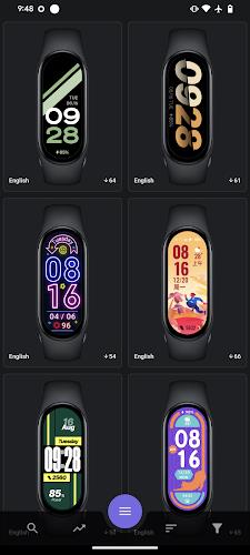 Mi Band 8 Watch Faces スクリーンショット 1