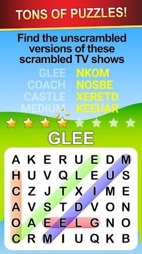 Word Search World Hollywood Screenshot 1