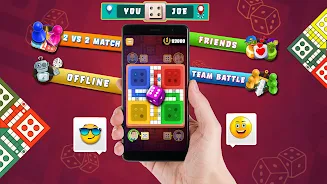 Ludo Online – Live Voice Chat स्क्रीनशॉट 1