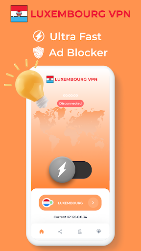 Luxembourg VPN - Private Proxy スクリーンショット 1