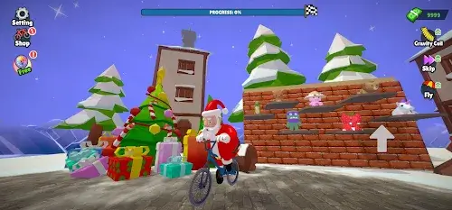 Santa Bike Master 스크린샷 0