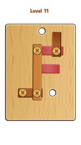 Nuts & Bolts Wood Screw Puzzle スクリーンショット 0