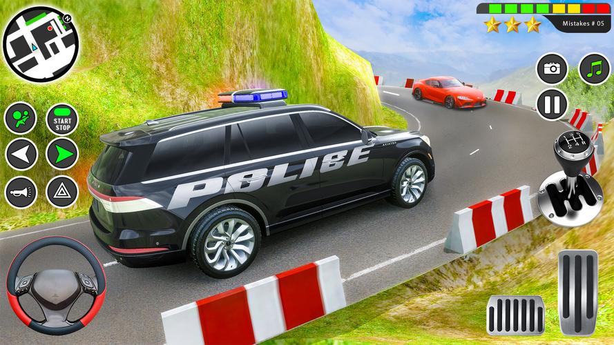 Super Police Car Parking 3D Capture d'écran 2