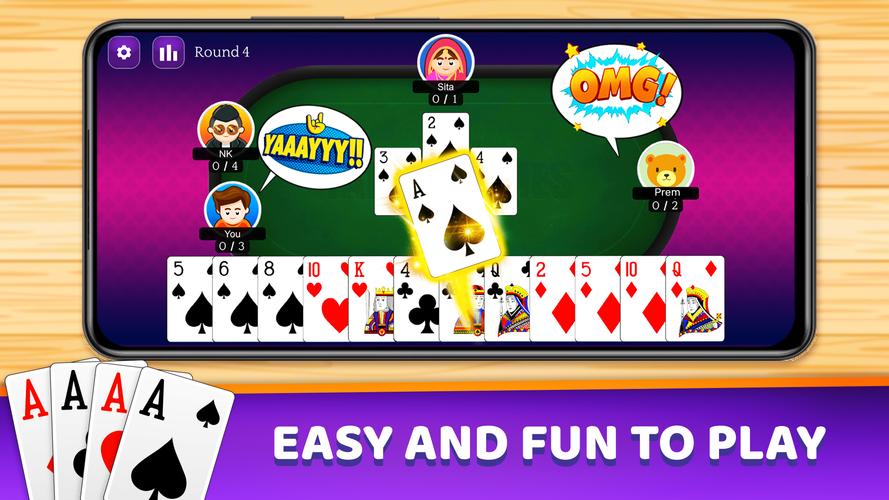 Callbreak Multiplayer स्क्रीनशॉट 0