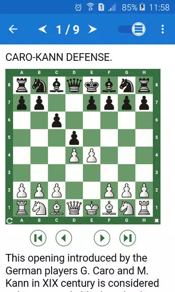 Chess Tactics in Caro-Kann Ảnh chụp màn hình 0