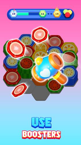 Fruitagon: Stack Sort Captura de pantalla 3