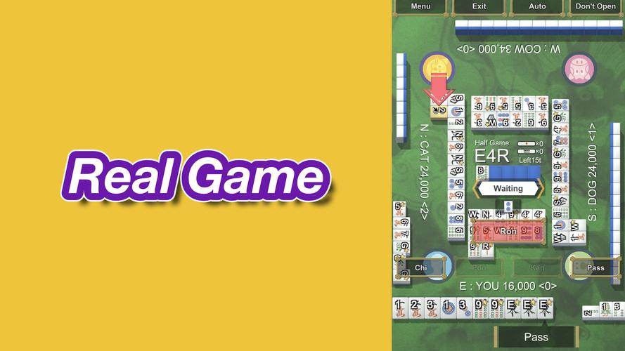 Mahjong Mobile ဖန်သားပြင်ဓာတ်ပုံ 1