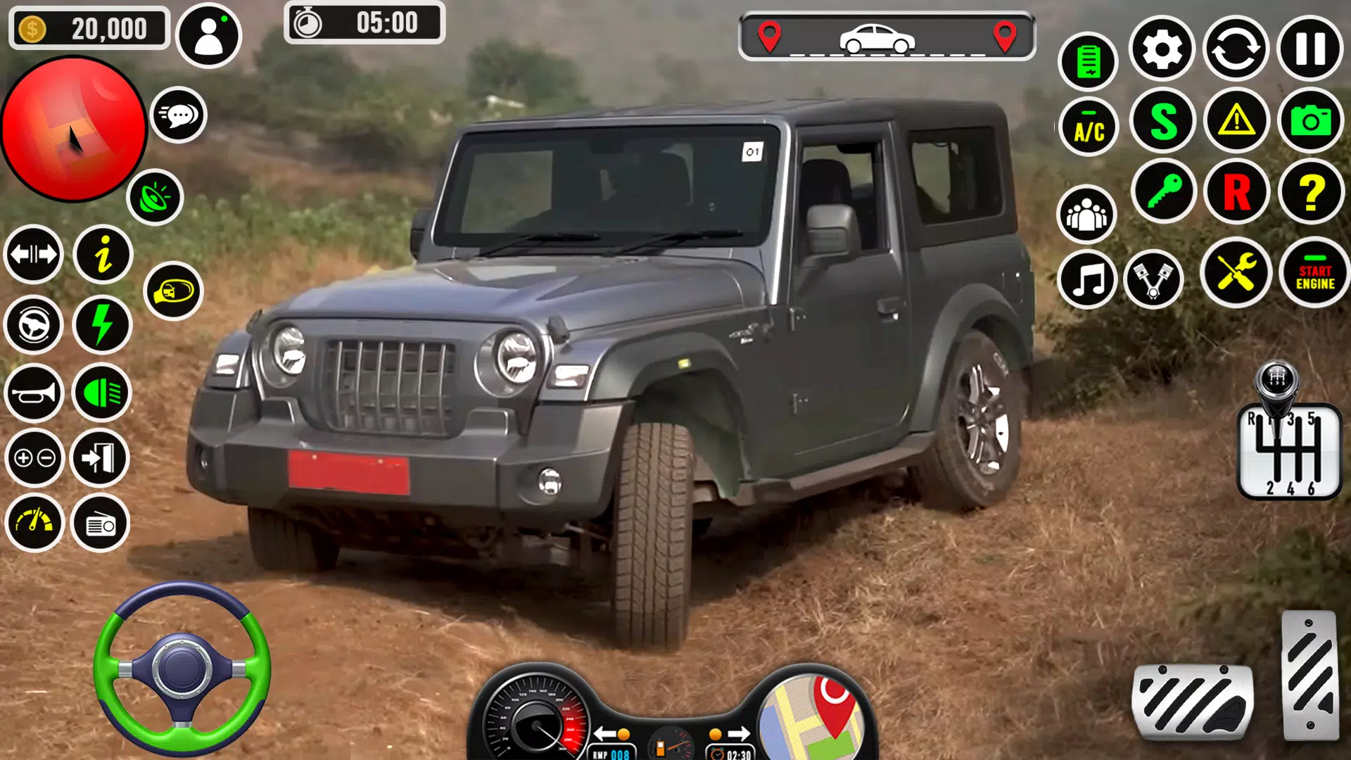 Jeep Driving Game: SUV Jeep Captura de tela 3