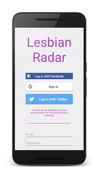 Lesbian Radar - Free dating for girls and women स्क्रीनशॉट 0