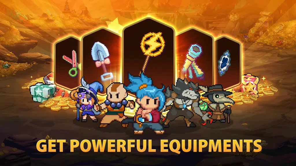 Pixel Squad: War of Legends ภาพหน้าจอ 0