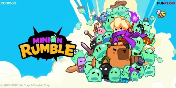 मिनियन रंबल: आराध्य अराजकता ने iOS, Roguelike RPG में एंड्रॉइड को हिट किया