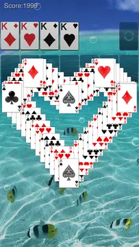 Solitaire: Ocean Blue Скриншот 2