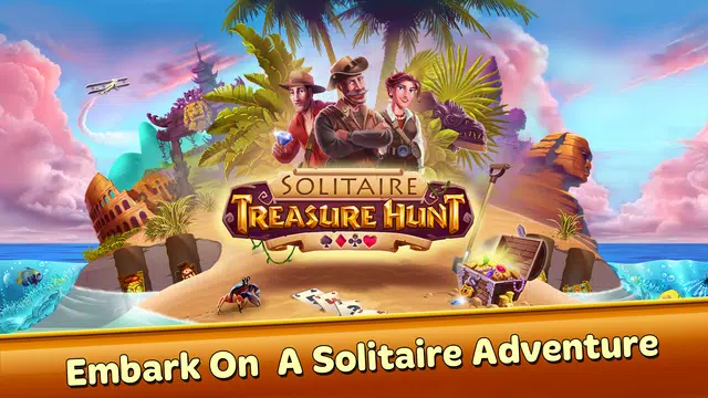 Solitaire Treasure Hunt ဖန်သားပြင်ဓာတ်ပုံ 0