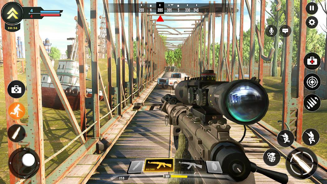 Sniper Game: Shooting Gun Game Mod স্ক্রিনশট 0