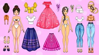 Chibi Dolls Dress Up DIY Games Ảnh chụp màn hình 3