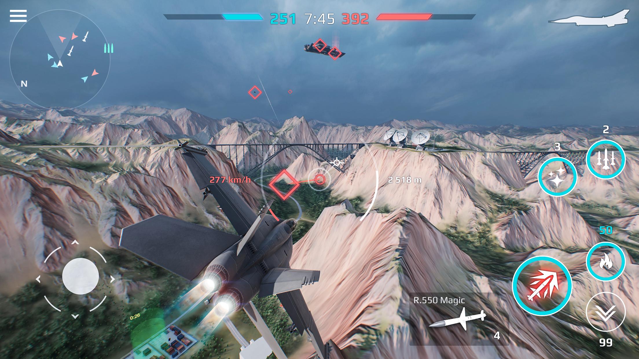 Sky Combat: Avions De Guerre Capture d'écran 1