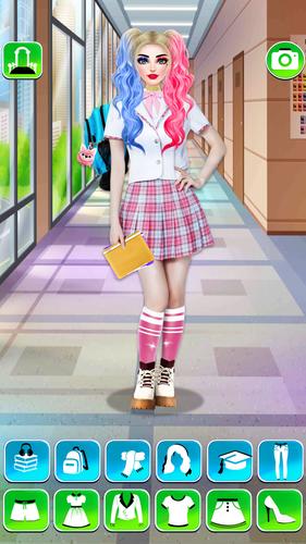 College Girls Fashion Dress Up ภาพหน้าจอ 2