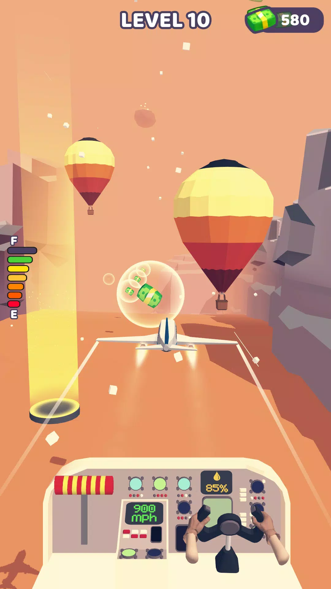 Risky Landing Mod Tangkapan skrin 2