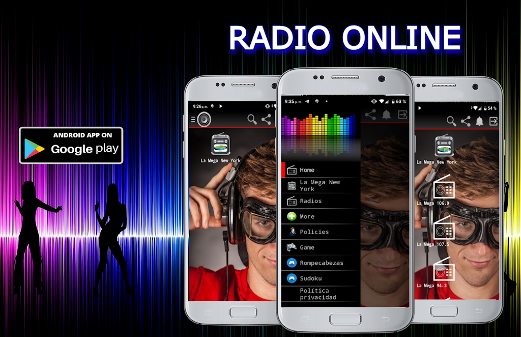 La mega 97.9 station Online Capture d'écran 2
