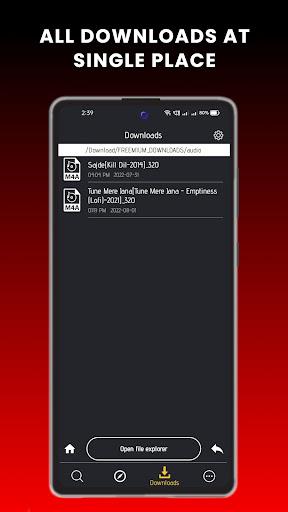 GetMp3 - Mp3 music downloader ภาพหน้าจอ 3