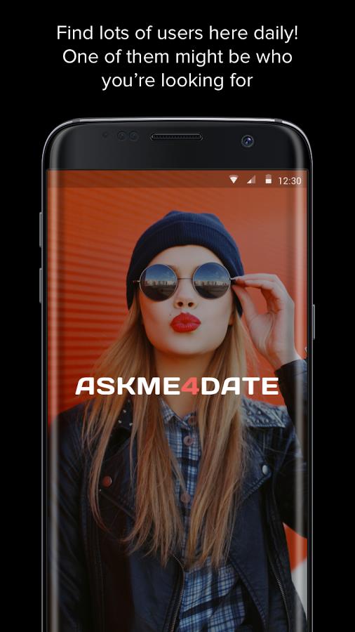 AskMe4Date - Meet Joyful Singles & Find Love ภาพหน้าจอ 0