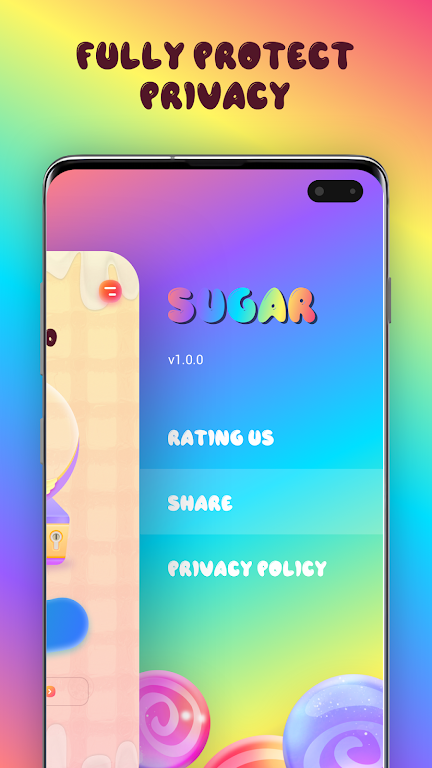 Sugar VPN ဖန်သားပြင်ဓာတ်ပုံ 2