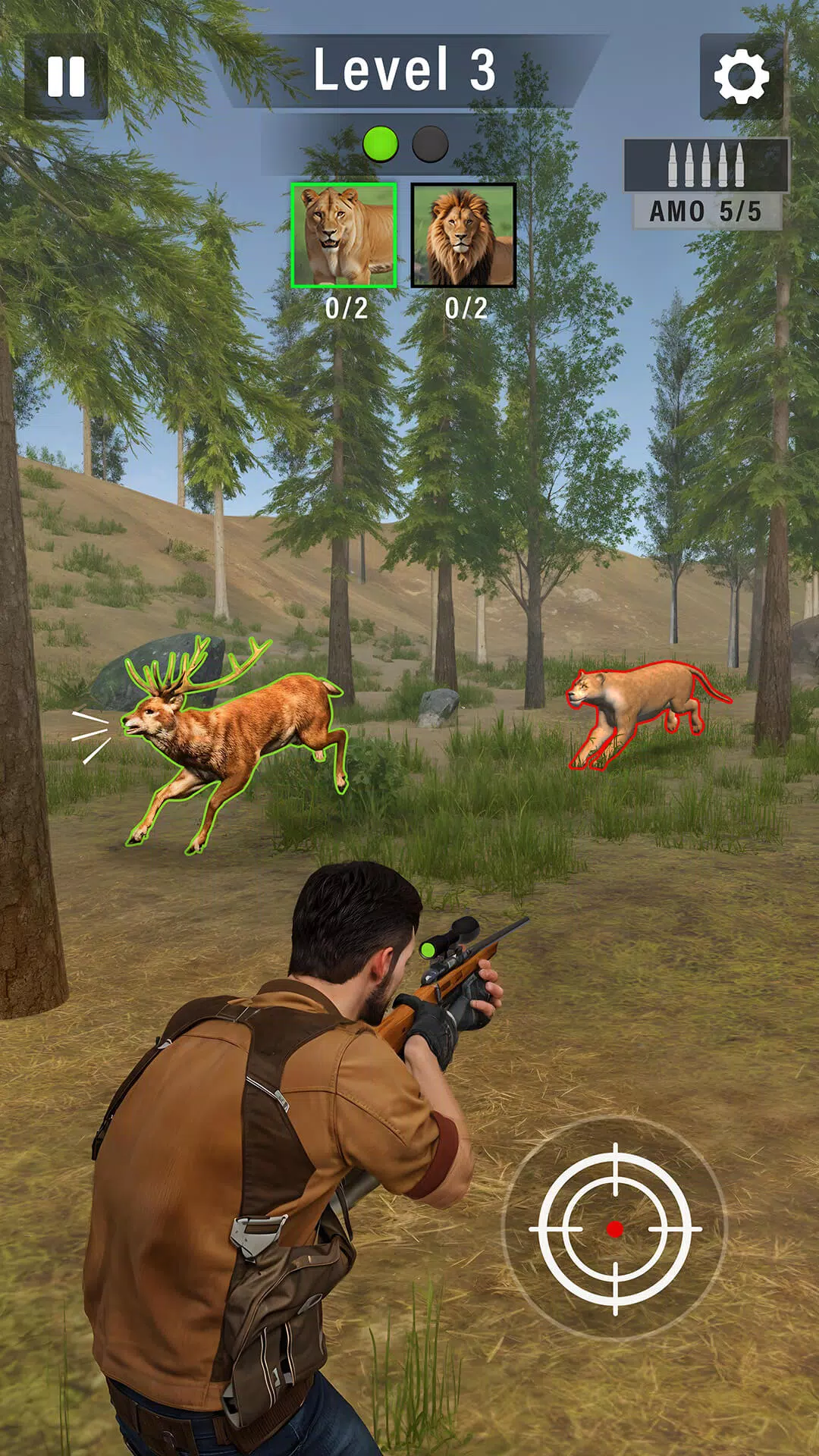 Animal Shooter: Wild Hunt स्क्रीनशॉट 3