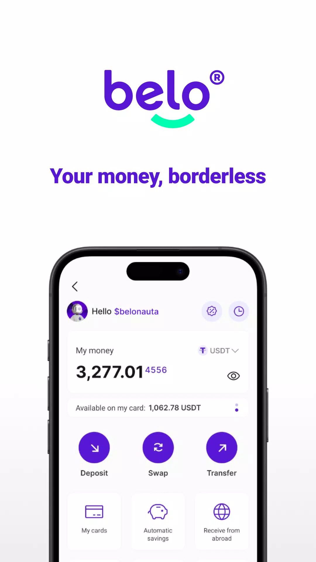 Belo: your financial passport應用截圖第0張
