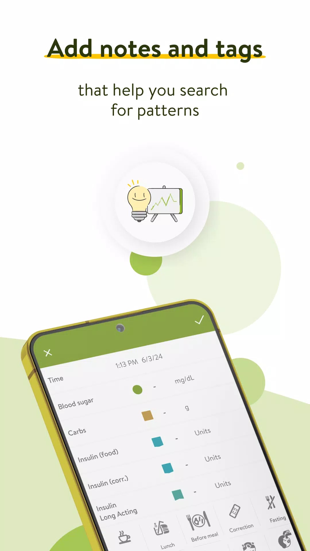 mySugr ဖန်သားပြင်ဓာတ်ပုံ 3