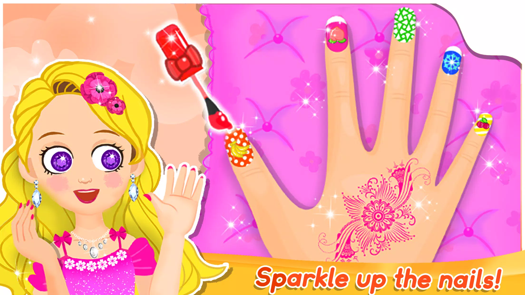 Schermata Princess Makeup Dress Makeover 3