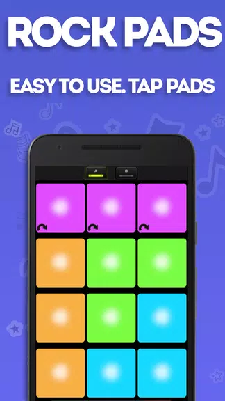 ROCK PADS (tap pads to create Screenshot 2