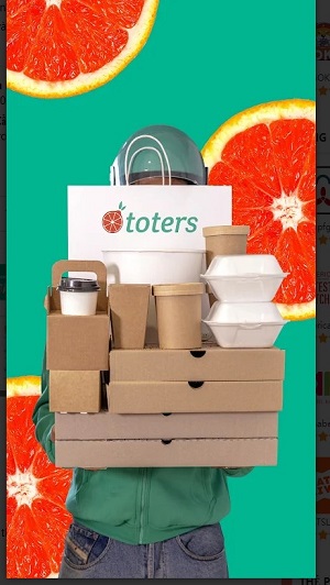 Toters: Food Delivery & More Schermafbeelding 1