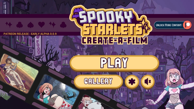 Spooky Starlets: Movie Maker Zrzut ekranu 2