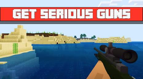 Gun Mod for Minecraft PE स्क्रीनशॉट 0