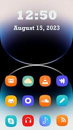 Schermata iphone 14 Pro Theme / Launcher 2