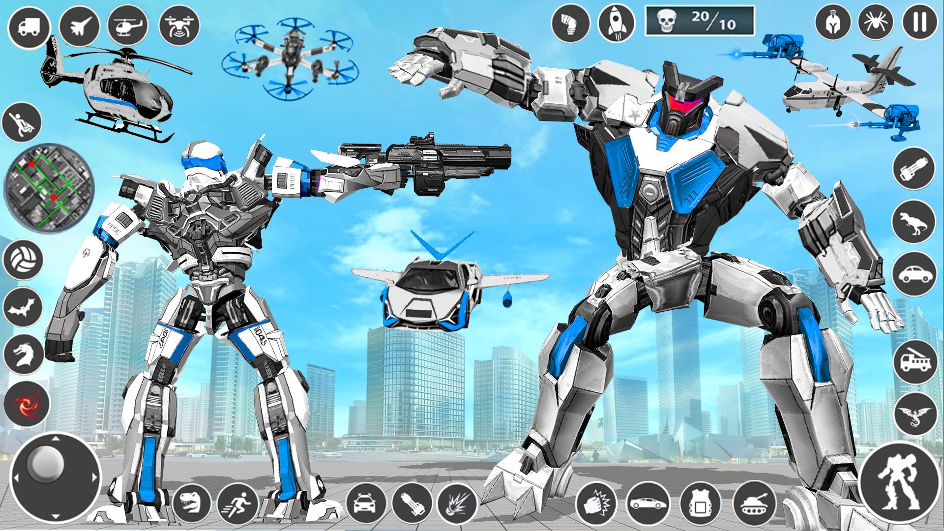 Multi Robot Car Transform Game ဖန်သားပြင်ဓာတ်ပုံ 3