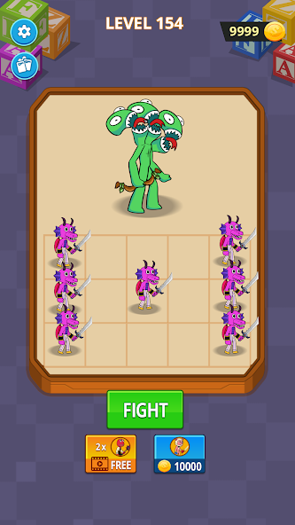 Schermata Merge Monster Friends Mod 1