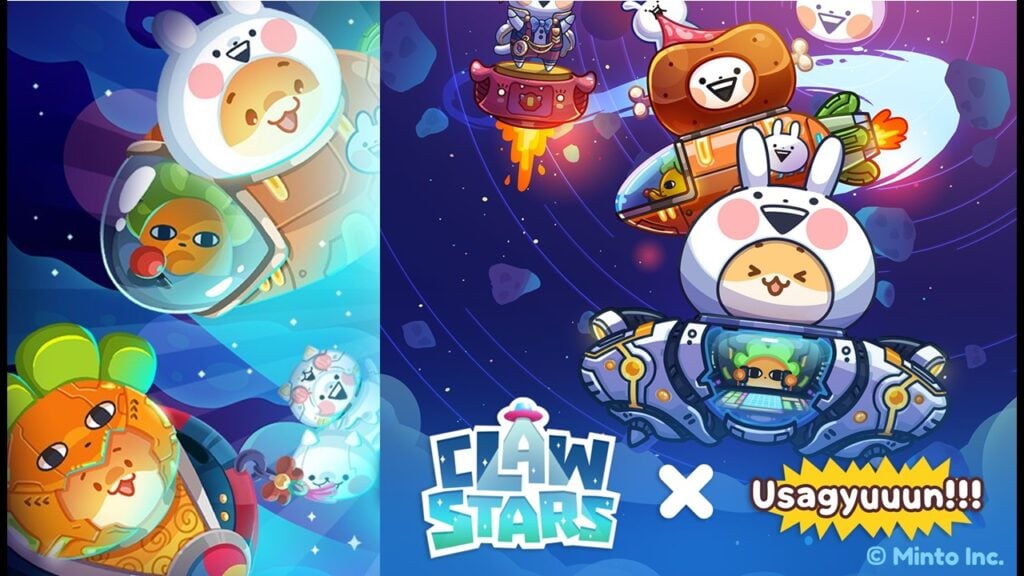 Fluffy Space Odyssey: Claw Stars x Usagyuuun Team Up!