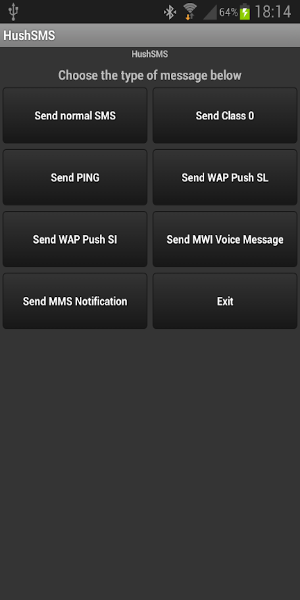 HushSMS ภาพหน้าจอ 1