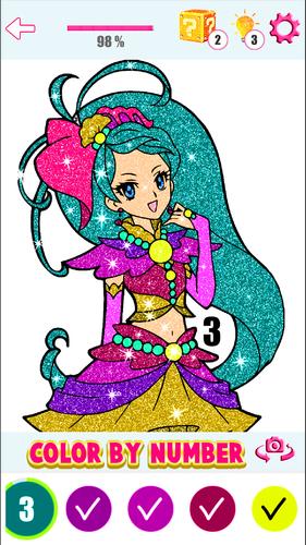 Anime Manga Color By Number Capture d'écran 3